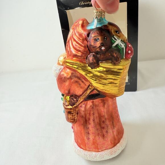 Vintage Christopher Radko Londonberry Santa Claus Ornament - Picture 3 of 13